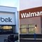 Storefronts of Belk and Walmart